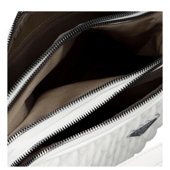 Dámská crossbody kabelka bílá - Firenze Galisia