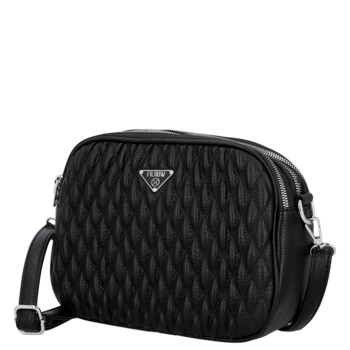 Dámská crossbody kabelka černá - Firenze Galisia