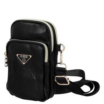 Dámská crossbody kabelka černá - Firenze Faria