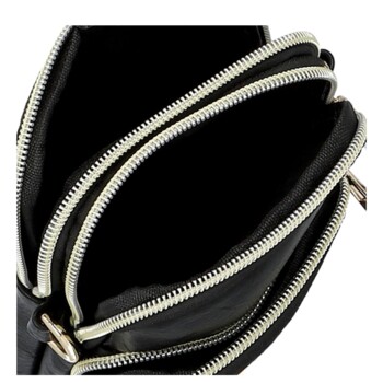 Dámská crossbody kabelka černá - Firenze Faria