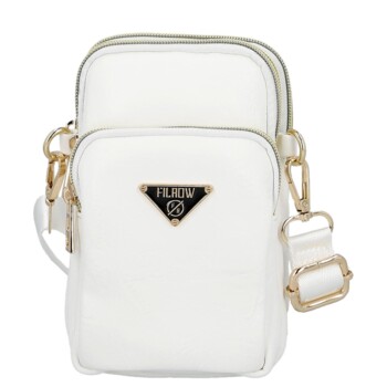 Dámská crossbody kabelka bílá - Firenze Faria