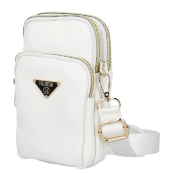 Dámská crossbody kabelka bílá - Firenze Faria