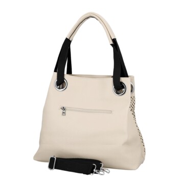 Dámská kabelka na rameno krémová - Firenze Antonie