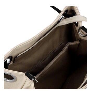 Dámská kabelka na rameno krémová - Firenze Antonie