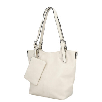 Dámská kabelka na rameno krémová - Firenze Anneli