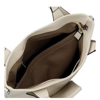 Dámská kabelka na rameno krémová - Firenze Anneli