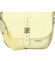 Dámská crossbody kabelka světle žlutá - Laura Biaggi Gana