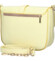 Dámská crossbody kabelka světle žlutá - Laura Biaggi Gana