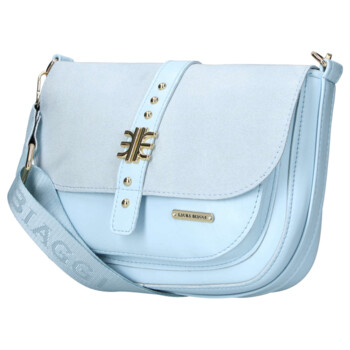 Dámská crossbody kabelka světle modrá - Laura Biaggi Gana