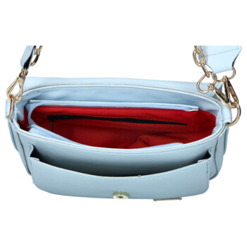 Dámská crossbody kabelka světle modrá - Laura Biaggi Gana