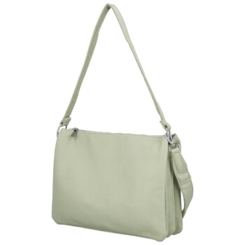 Dámská crossbody kabelka světle zelená - Paolo bags Amery