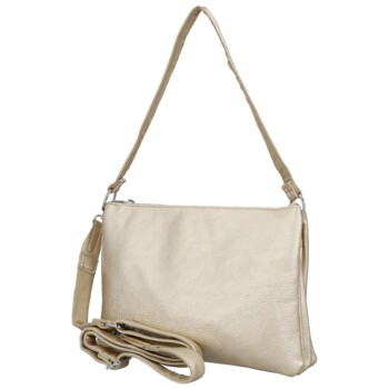 Dámská crossbody kabelka zlatá - Paolo bags Amery