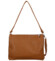 Dámská crossbody kabelka hnědá - Paolo bags Amery