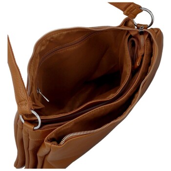 Dámská crossbody kabelka hnědá - Paolo bags Amery