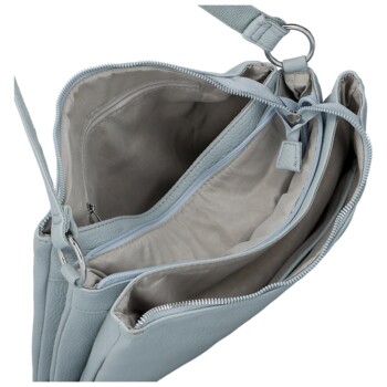 Dámská crossbody kabelka světle modrá - Paolo bags Amery