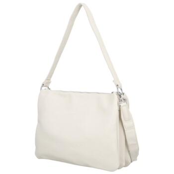 Dámská crossbody kabelka krémová - Paolo bags Amery