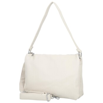 Dámská crossbody kabelka krémová - Paolo bags Amery