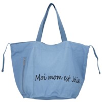 Dámská kabelka na rameno světle modrá - Paolo bags Espe