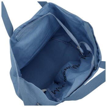 Dámská kabelka na rameno světle modrá - Paolo bags Espe