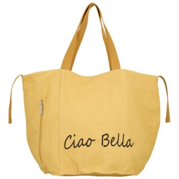 Dámská kabelka na rameno žlutá - Paolo bags Espe