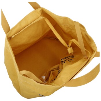 Dámská kabelka na rameno žlutá - Paolo bags Espe