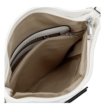 Dámská crossbody kabelka bílá - Romina & Co Bags Emelie