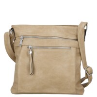 Dámská crossbody kabelka béžová - Romina & Co Bags Emelie
