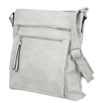 Dámská crossbody kabelka šedá - Romina & Co Bags Emelie