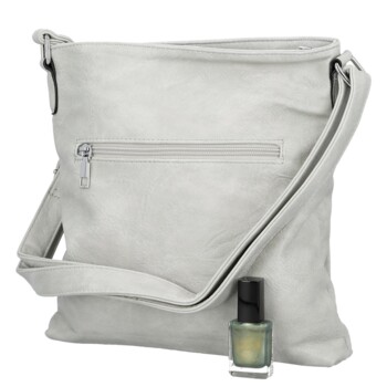 Dámská crossbody kabelka šedá - Romina & Co Bags Emelie