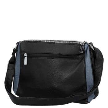 Dámská crossbody kabelka černá/modrá - Firenze Joelle