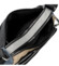 Dámská crossbody kabelka černá/modrá - Firenze Joelle
