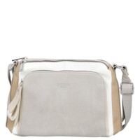 Dámská crossbody kabelka šedá/béžová - Firenze Joelle