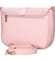 Dámská crossbody kabelka růžová - Laura Biaggi Gana