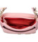 Dámská crossbody kabelka růžová - Laura Biaggi Gana
