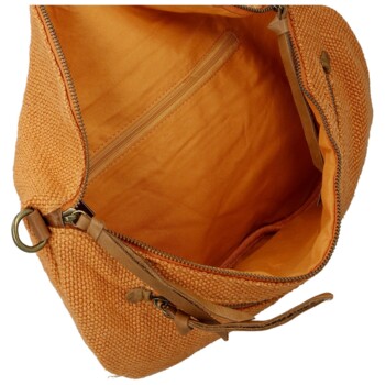 Dámská ledvinka oranžová - Paolo bags Eloise