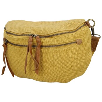Dámská ledvinka žlutá - Paolo bags Eloise