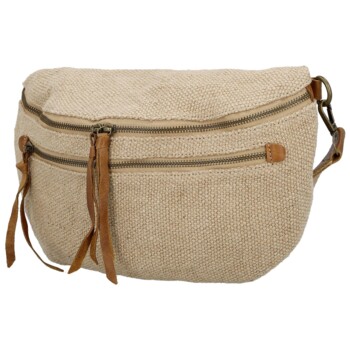 Dámská ledvinka camel - Paolo bags Eloise