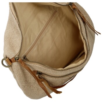 Dámská ledvinka camel - Paolo bags Eloise