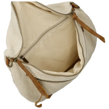 Dámská ledvinka krémová - Paolo bags Eloise