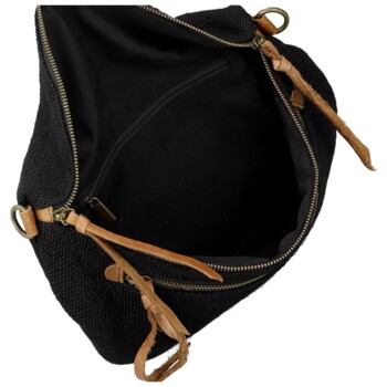 Dámská ledvinka černá - Paolo bags Eloise
