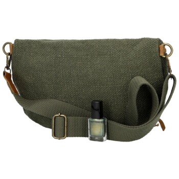 Dámská ledvinka tmavě zelená - Paolo bags Eloise