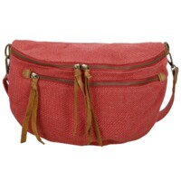 Dámská ledvinka červená - Paolo bags Eloise