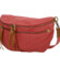 Dámská ledvinka červená - Paolo bags Eloise