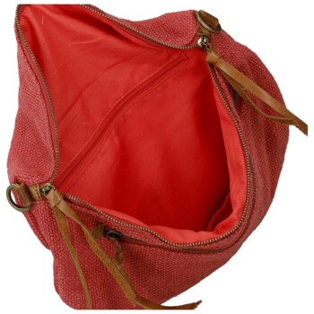 Dámská ledvinka červená - Paolo bags Eloise