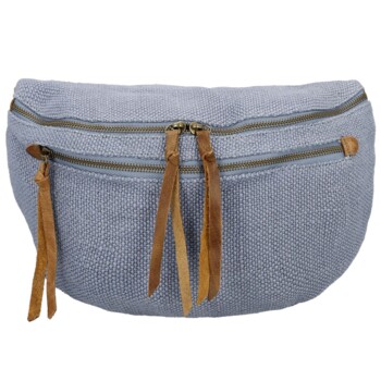 Dámská ledvinka džínově modrá - Paolo bags Eloise
