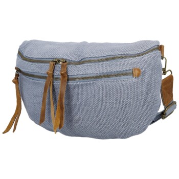 Dámská ledvinka džínově modrá - Paolo bags Eloise