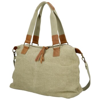 Dámská kabelka přes rameno světle zelená - Paolo bags Disma