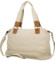 Dámská kabelka přes rameno krémová - Paolo bags Disma