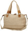 Dámská kabelka přes rameno béžová - Paolo bags Disma