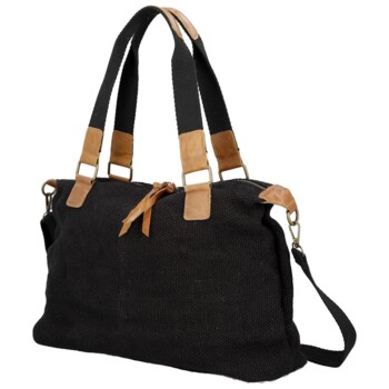 Dámská kabelka přes rameno černá - Paolo bags Disma